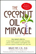 The Coconut Oil Miracle book by Dr. Bruce Fife. This is the book that brought awareness of the health aspects of coconut oil to the general public.