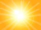 Bright sun