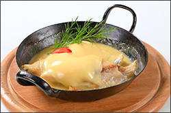 Fish and cheese
