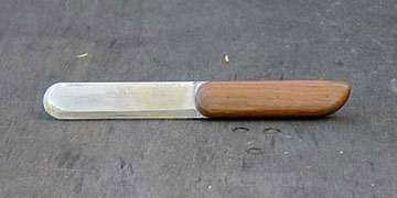 Coconut slicing knife.